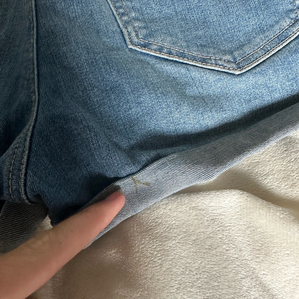 Garage Denim Button-Up Jean Shorts - Picture 5 of 6